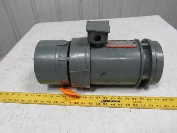 Reliance B77S377OM Type P Brake Motor 3/4 Hp. 1725 RPM 230/460V 60Hz Spline Gear