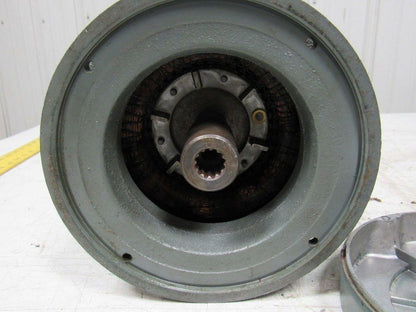 Reliance B77S377OM Type P Brake Motor 3/4 Hp. 1725 RPM 230/460V 60Hz Spline Gear