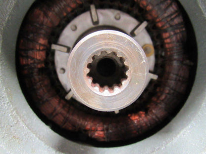 Reliance B77S377OM Type P Brake Motor 3/4 Hp. 1725 RPM 230/460V 60Hz Spline Gear