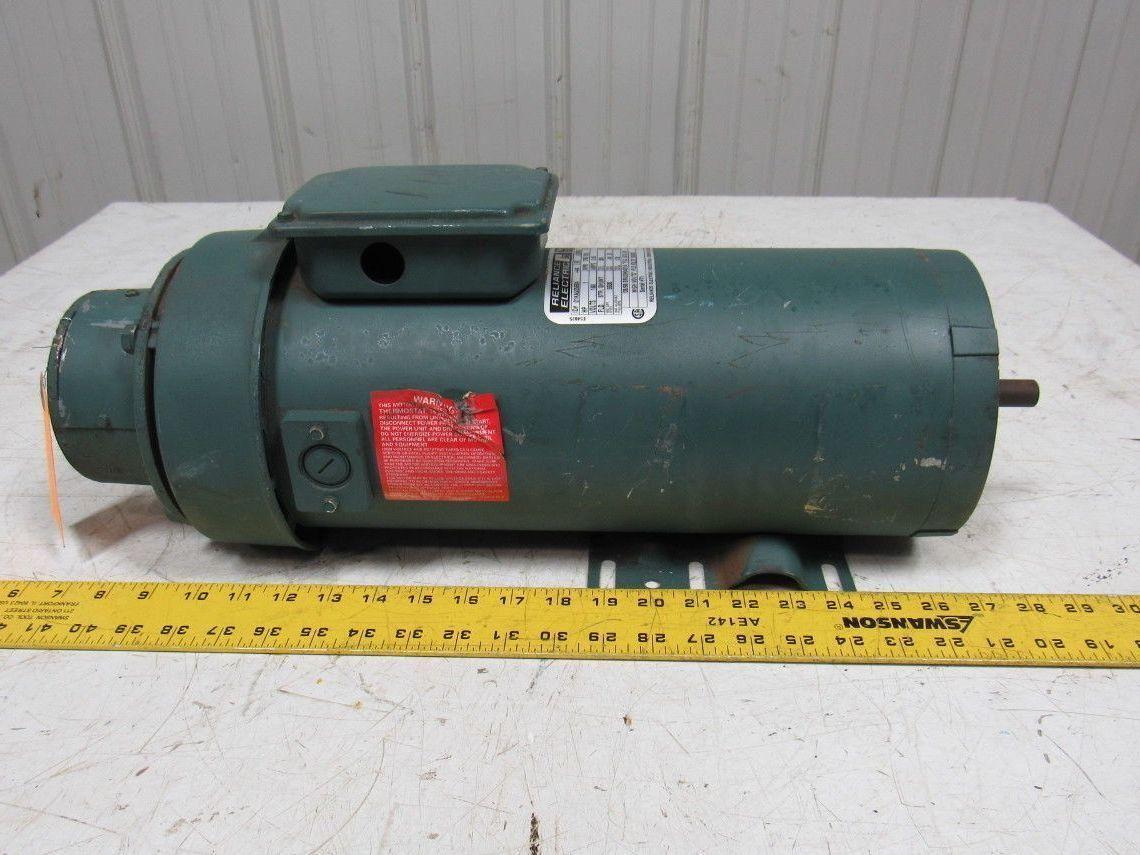 Reliance 01KA505604 Power Matched 180V DC Motor 1750RPM 1 Hp. 5/8" Shaft