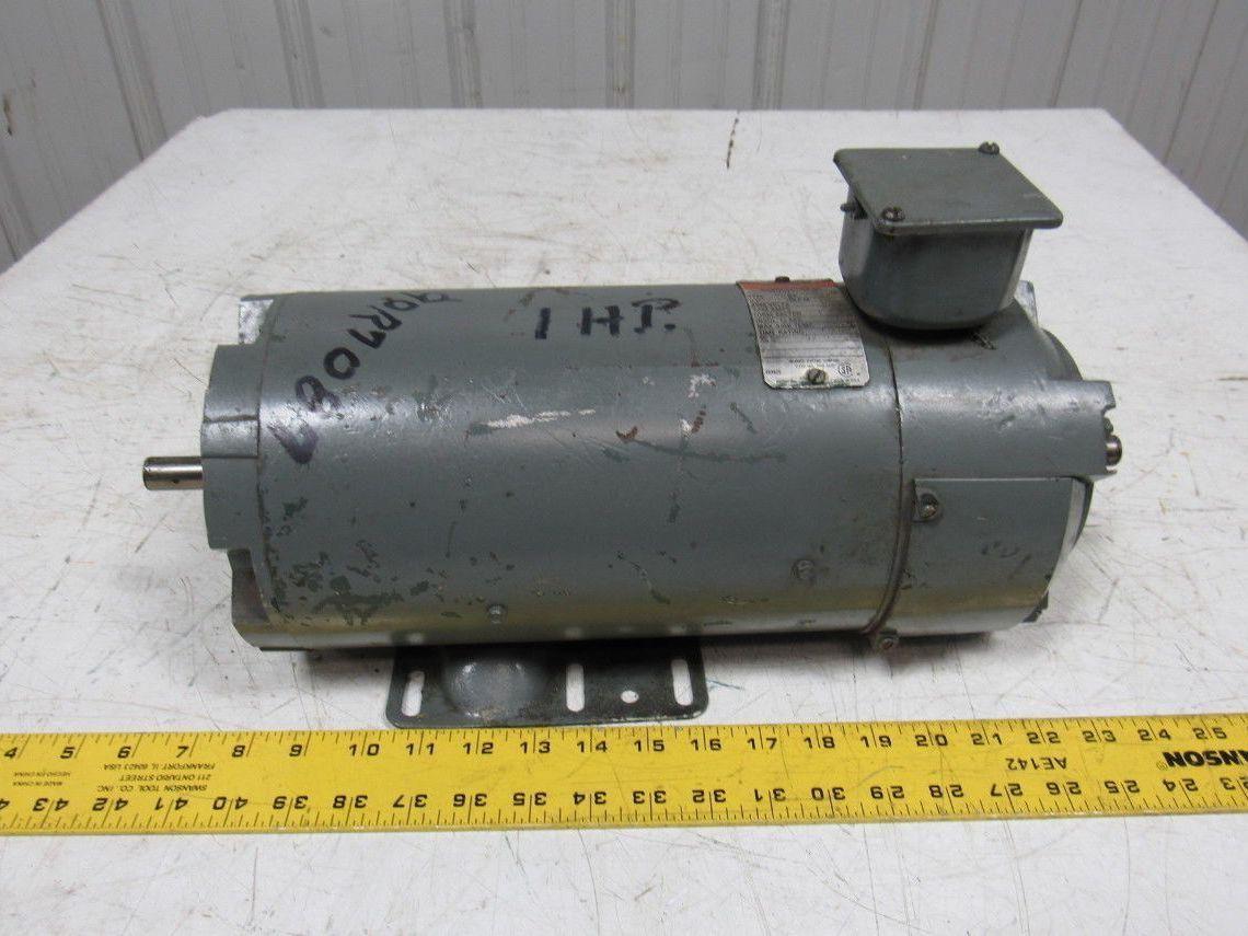 Reliance T56H1033N-SG Type TPR 180 VDC 1 HP 1750 RPM 5/8" Dbl Shaft Motor