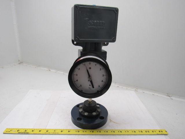SOR 74V1-K117-M2-C1A-YY Static O Ring Pressure Switch Adjustable Gauge