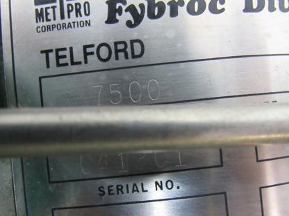 Fybroc 1.5x3x6 7500 Corrosive Liquid  Cantilever Pump 60GPM W/ Siemens 1.5HP