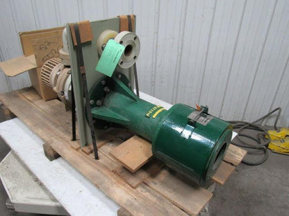 Fybroc 1.5x3x6 7500 Corrosive Liquid  Cantilever Pump 60GPM W/ Motor 1.5HP *NEW*