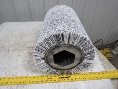 Danline 12" OD X 18" Industrial Wide Face Metal Burnishing Brush