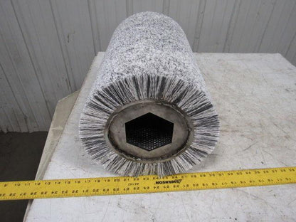 Danline 12" OD X 18" Industrial Wide Face Metal Burnishing Brush