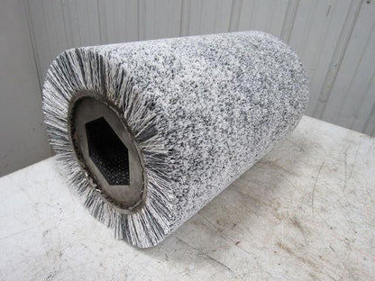 Danline 12" OD X 18" Industrial Wide Face Metal Burnishing Brush