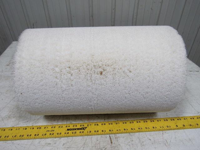 Danline 12" OD X 18" White Industrial Wide Face Metal Burnishing Brush