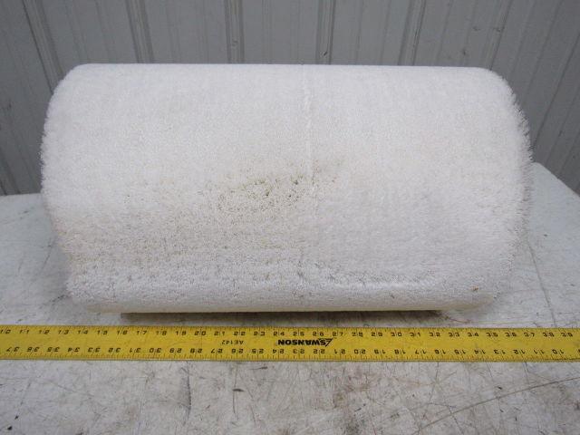 Danline 12" OD X 18" White Industrial Wide Face Metal Burnishing Brush