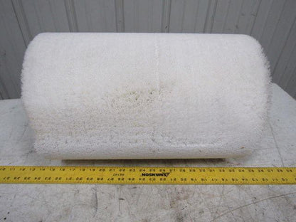 Danline 12" OD X 18" White Industrial Wide Face Metal Burnishing Brush