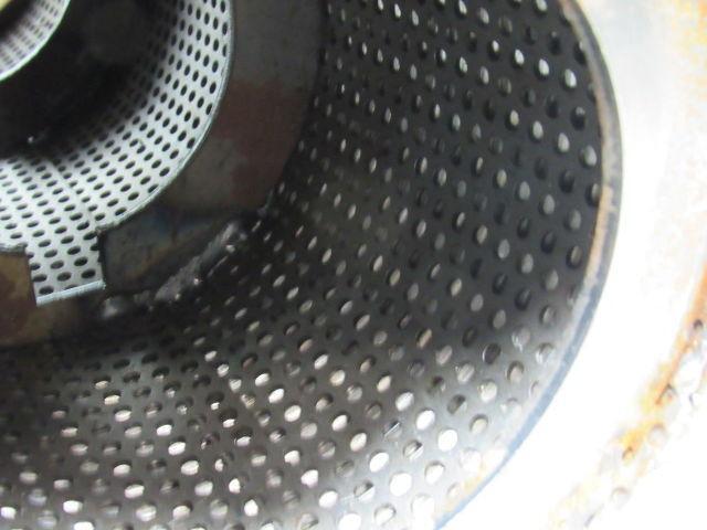 Danline 12" OD X 18" White Industrial Wide Face Metal Burnishing Brush