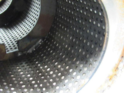 Danline 12" OD X 18" White Industrial Wide Face Metal Burnishing Brush