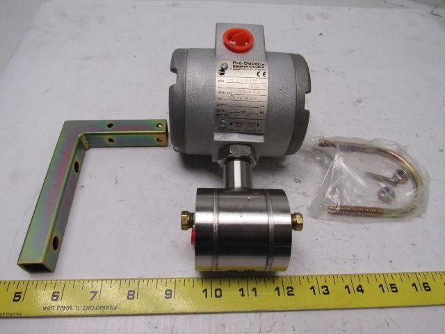 Dieterich Standard 2000HX030A10 HP Pro-Ducer Flow Meter Calibrated 0-6.86