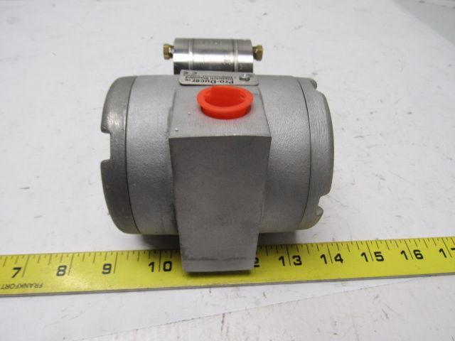 Dieterich Standard 2000HX030A10 HP Pro-Ducer Flow Meter Calibrated 0-19.1