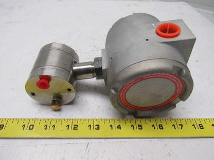 Dieterich Standard 2000HX030A10 HP Pro-Ducer Flow Meter Calibrated 0-9.57