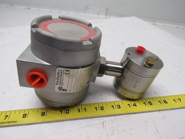Dieterich Standard 2000HX030A10 HP Pro-Ducer Flow Meter Calibrated 0-27.4