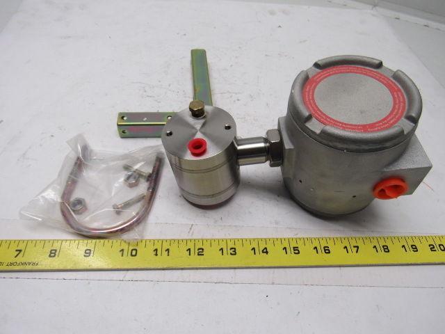 Dieterich Standard 2000HX030A10 HP Pro-Ducer Flow Meter Calibrated 0-27.4