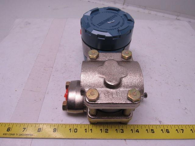 Rosemount 1151GP7S52B1 Gage Pressure Transmitter 300PSI W/2" Pipe Mount
