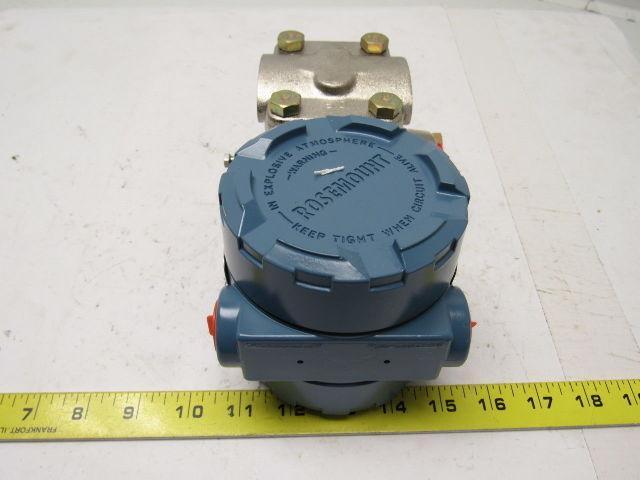 Rosemount 1151GP7S52B1 Gage Pressure Transmitter 300PSI W/2" Pipe Mount