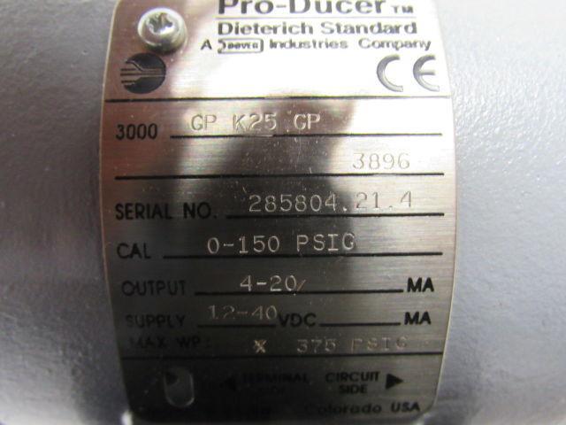 Rosemount 1151GP7S52B1 Gage Pressure Transmitter 300PSI W/2" Pipe Mount