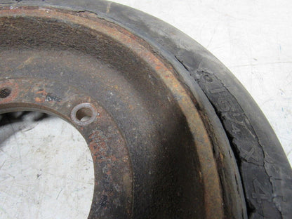 16 X 4 x 11-1/4 Forklift Tire Wheel 7-1/2" Center Hole 5 Bolt Lot of 2