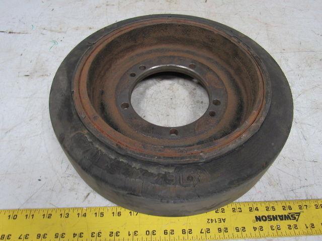 16 X 4 x 11-1/4 Forklift Tire Wheel 7-1/2" Center Hole 5 Bolt Lot of 2