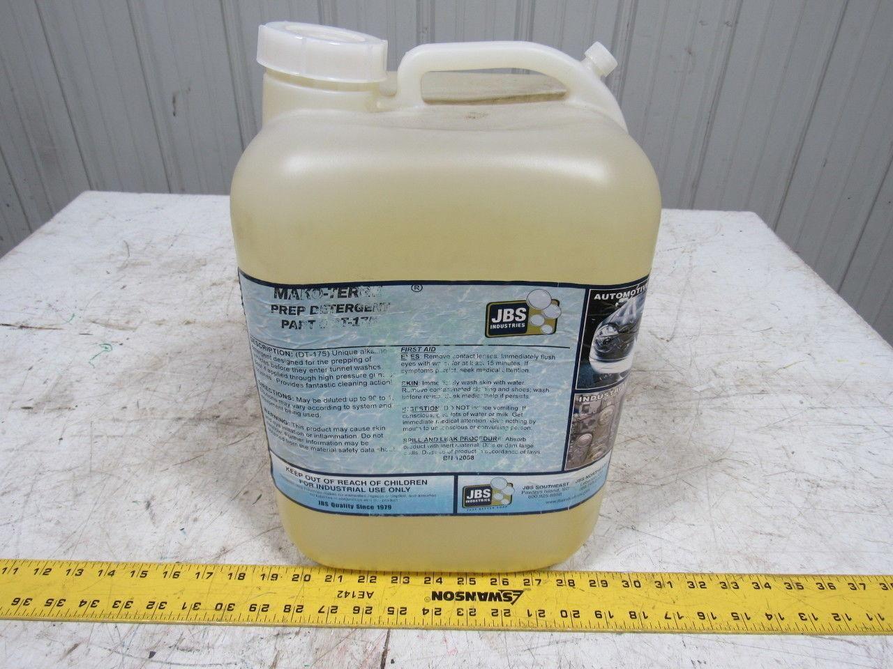 JBS Industries DT-175 Mako-Terge Car Wash Prep Industrial Detergent 5 Gal.