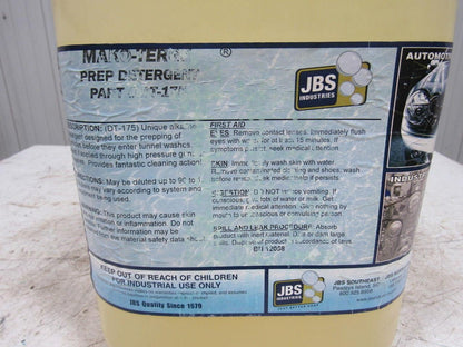 JBS Industries DT-175 Mako-Terge Car Wash Prep Industrial Detergent 5 Gal.