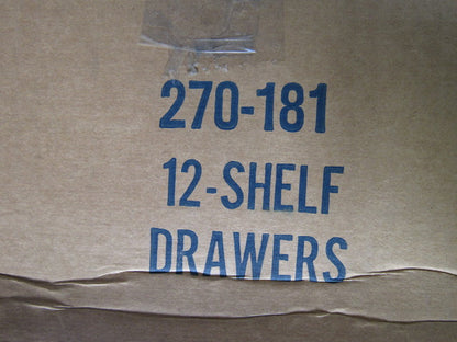 Edsal 270-181 Steel Industrial Shelf Drawers 5-9/16"Wx18"D Box of 12