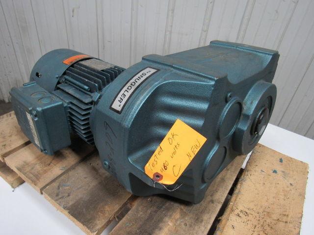 SEW FA77DT90S4BM62HR Gearmotor 1.5HP 230/460V 1740RPM In/ 18 Out 5250 In Lb