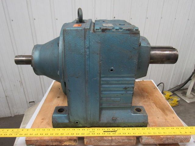 SEW-EURODRIVE R137 Inline Gear Drive Speed Reducer 16.80:1 Ratio 70800Lbs Torque
