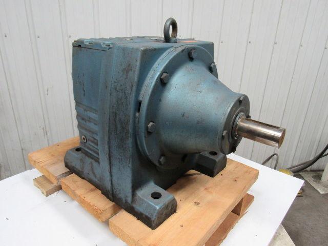 SEW-EURODRIVE R137 Inline Gear Drive Speed Reducer 16.80:1 Ratio 70800Lbs Torque