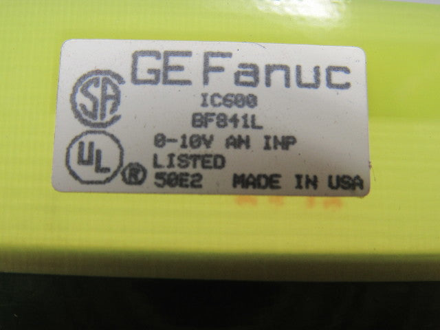 GE Fanuc IC600BF841L Series 6 Analog Input Module Remanufactured & Tested