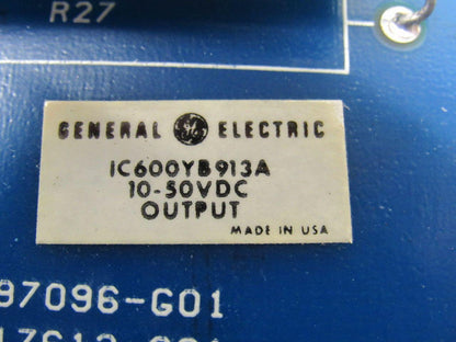GE Fanuc IC600YB913A Series Six 10-50VDC Output Source Module Card