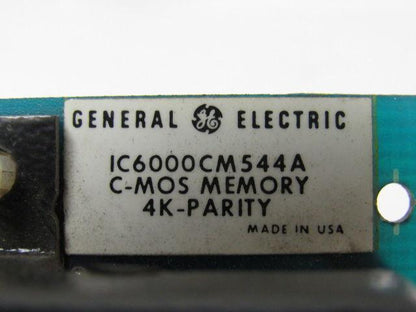 GE Fanuc IC6000CM544A Series Six C-MOS Memory 4K-Parity
