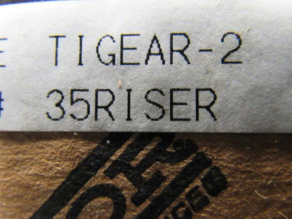Dodge 35RISER Tigear Speed Reducer Gear Box Riser Block Kit Size 35 NIB
