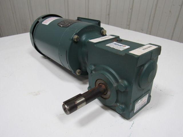 Baldor Tigear VUHM3538/202Q10R56 .5 HP 1740 RPM 3 PH 230/460V Gear Motor