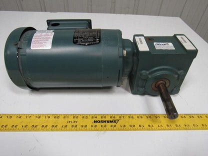 Baldor Tigear VUHM3538/202Q10R56 .5 HP 1740 RPM 3 PH 230/460V Gear Motor