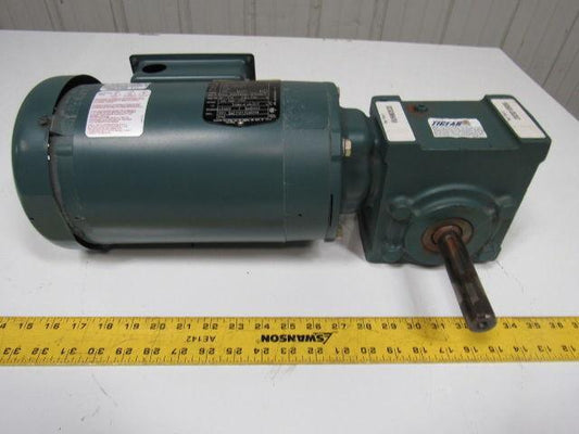Baldor Tigear VUHM3538/202Q10R56 .5 HP 1740 RPM 3 PH 230/460V Gear Motor