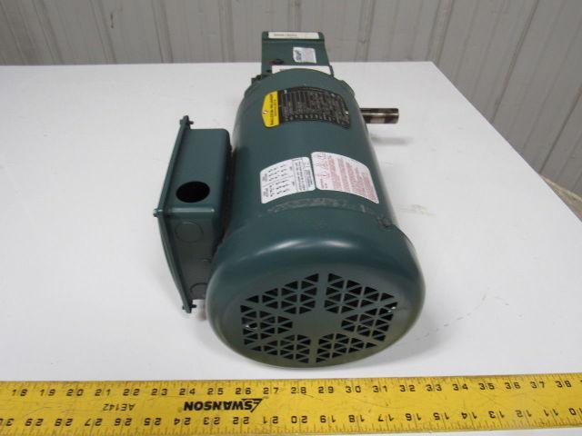 Baldor Tigear VUHM3538/202Q10R56 .5 HP 1740 RPM 3 PH 230/460V Gear Motor