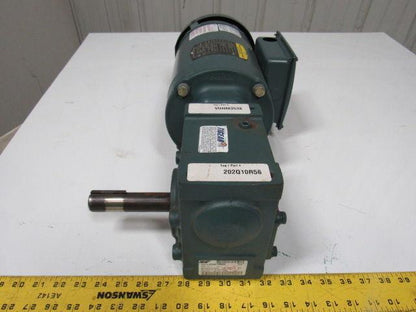 Baldor Tigear VUHM3538/202Q10R56 .5 HP 1740 RPM 3 PH 230/460V Gear Motor