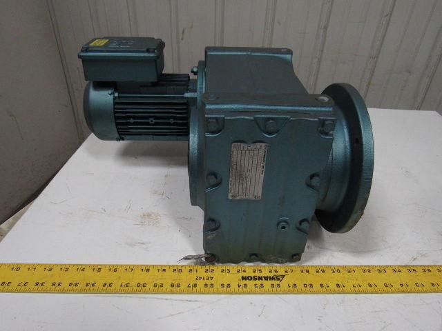 SEW EURODRIVE FAF77DT80K6 8701635450606001 Gearmotor .5HP 198.31:1/5.8RPM Out