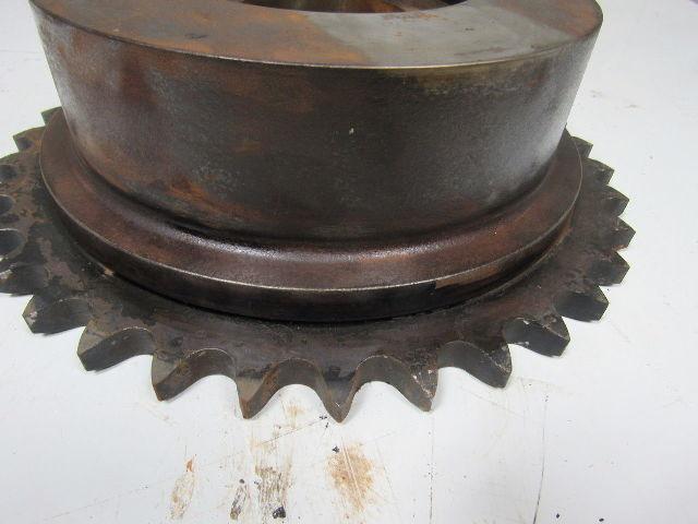 Martin 35 Tooth 14-5/8" OD 3-1/2" Bore 2-1/2" Pitch Chain Coupling Hub Adapter