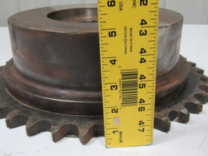 Martin 35 Tooth 14-5/8" OD 3-1/2" Bore 2-1/2" Pitch Chain Coupling Hub Adapter