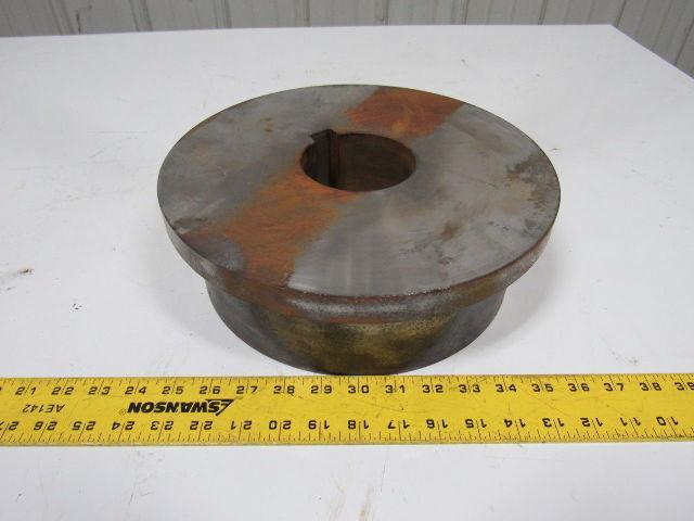 11-7/8" OD 4-3/8" Thick 3-1/2" Bore Coupling Hub Adapter Steel
