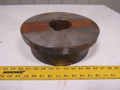 11-7/8" OD 4-3/8" Thick 3-1/2" Bore Coupling Hub Adapter Steel