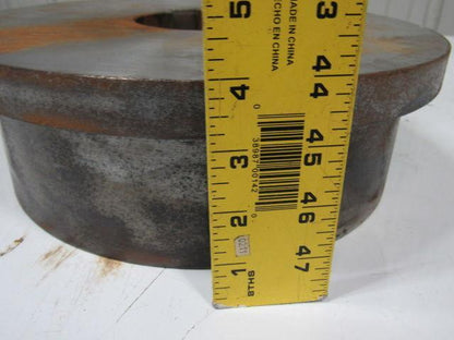 11-7/8" OD 4-3/8" Thick 3-1/2" Bore Coupling Hub Adapter Steel