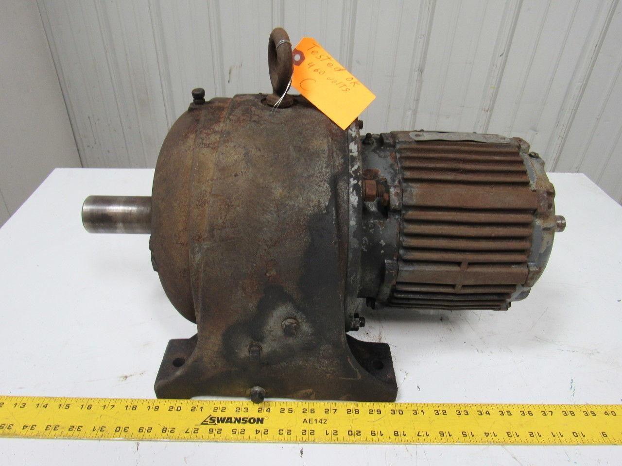 Louis Allis 0-267050 3 HP 1740 RPM 20.9 Ratio 84 Output RPM Electric Gearmotor