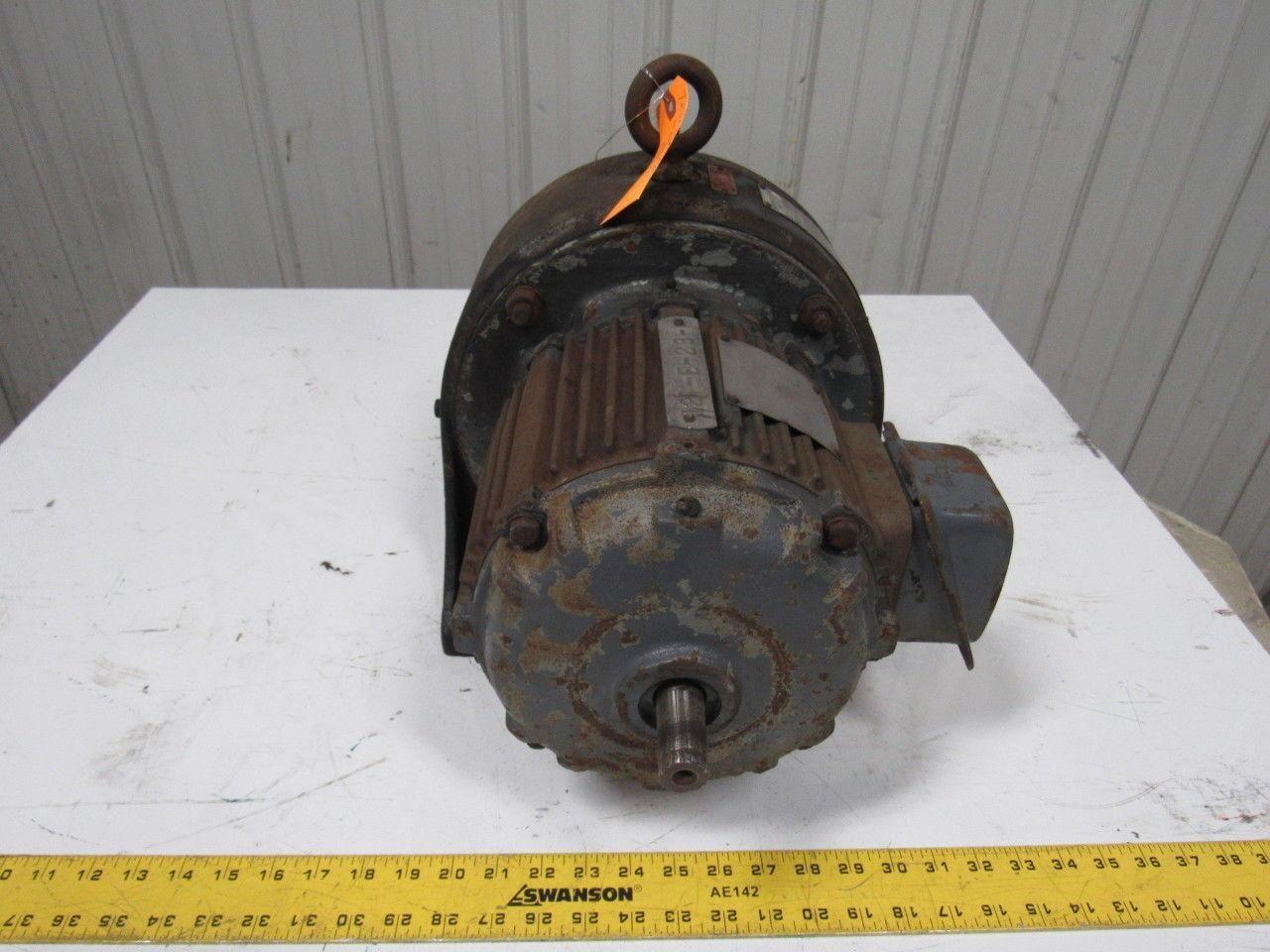 Louis Allis 0-267050 3 HP 1740 RPM 20.9 Ratio 84 Output RPM Electric Gearmotor