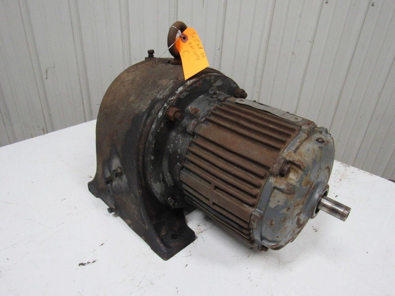 Louis Allis 0-267050 3 HP 1740 RPM 20.9 Ratio 84 Output RPM Electric Gearmotor